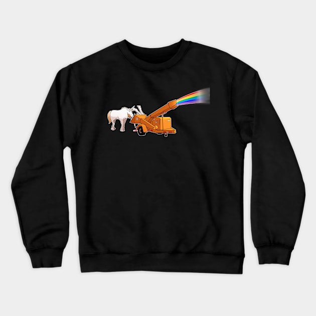 How rainbows are made Crewneck Sweatshirt by zombieroomie